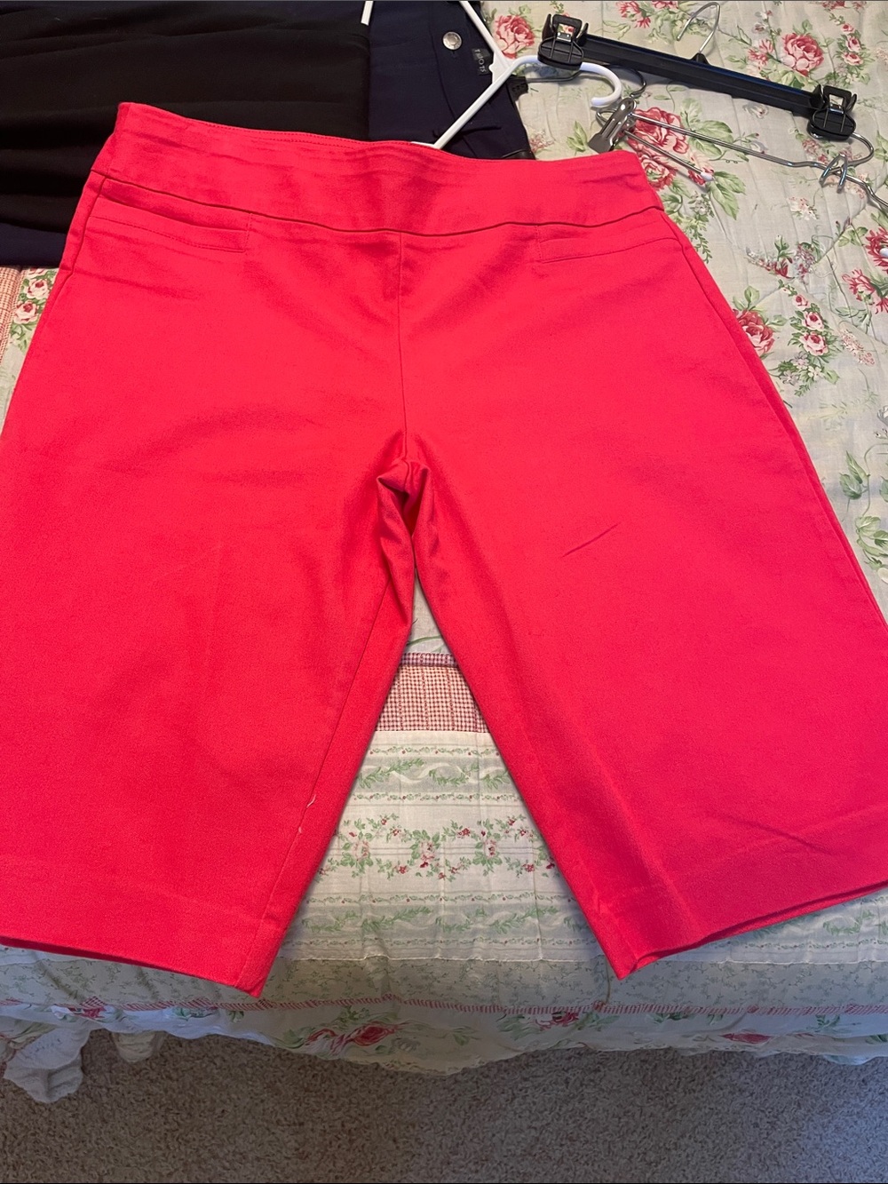 croft & barrow Hot Pink Bermuda Shorts
